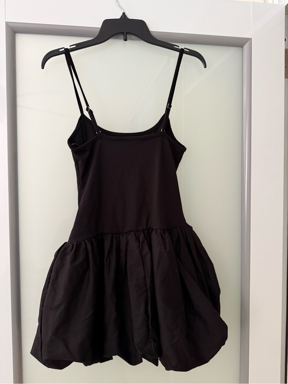 Charlotte Russe Black Sleeveless Bubble Dress